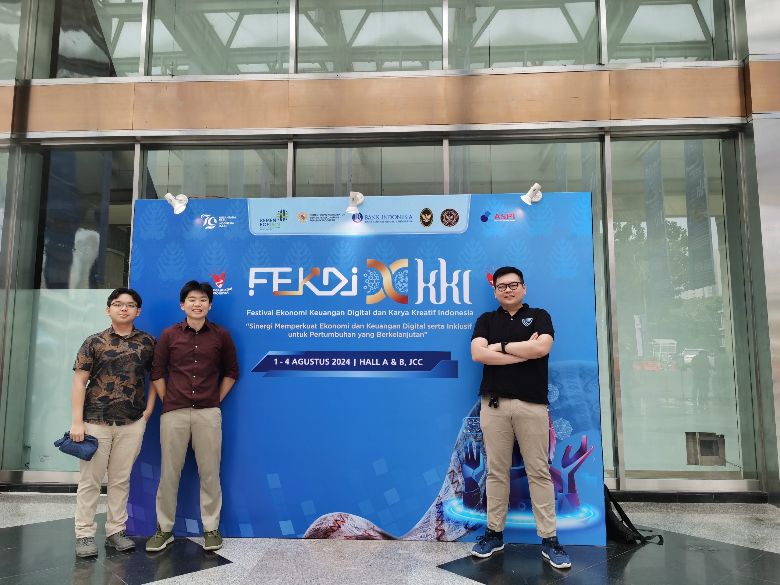 Visit to FEKDI – Festival Ekonomi Keuangan Digital Indonesia